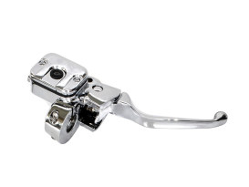 Front Brake Master Cylinder - Chrome. Fits Big Twin 1996-2017 & Sportster 1996-2003 Models with Front Single Disc Rotor. 