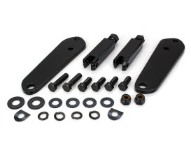 Highway Peg Supports - Black. Fits Dyna 1991-2017. 