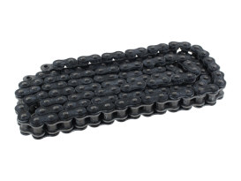 Rear O-Ring Chain with 120 Link - Black & Chrome. 