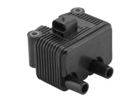 Ignition Coil - Black. Fits Twin Cam 1999-2006 & Sportster 2004-2006 Models with Carburettor. 