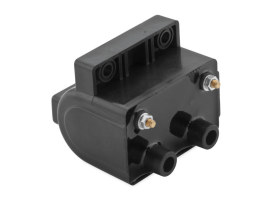 Ignition Coil - Black. Fits Big Twin & Sportster 1965up with Points. 