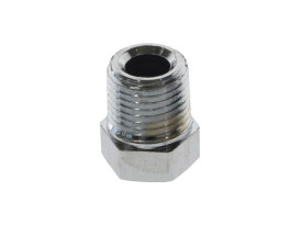 Pipe Plug - Chrome. Fits Oil Line with 1/8in. NPT Female Thread. 