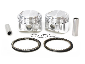 +.030in. Pistons with 8.5:1 Compression Ratio. Fits Big Twin 1978-1984 with 80ci Shovel Engine. 