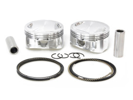 +.010in. Pistons with 10.75:1 Compression Ratio. Fits Big Twin 2007-2017 with 103ci & Big Bore 96ci to 103ci Twin Cam Engine. 