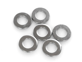 3/8in. Flat Washer - Chrome. Pack 6. 