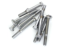 5/16-18 x 2-3/4in. UNC Hex Head Bolt - Chrome. Pack 10. 
