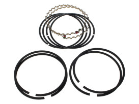 +0.020in. Size Cast Piston Rings. Fits Evolution Big Twin 1984-1999 & 1200cc Sportster 1988-2003. 