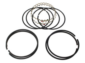 +0.030in. Size Moly Piston Rings. Fits Evolution Big Twin 1984-1999 & 1200cc Sportster 1988-2003. 