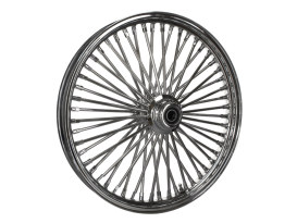 21in. x 2.15in. Mammoth Fat Spoke Front Wheel - Chrome. Fits Mid Glide Dyna 2012-2017 & FX Softail 2018up. 