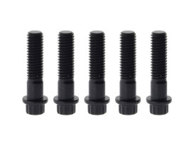 Rear Pulley Bolts - Black 12 Point ARP. 7/16in.-14 x 1.75in. 
