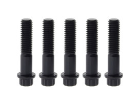 Rear Pulley Bolts - Black 12 Point ARP. 7/16in.-14 x 2.00in. 