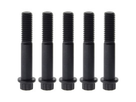 Rear Pulley Bolts - Black 12 Point ARP. 7/16in.-14 x 2.50in. 