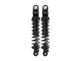 IFP-QSR Series, 12.5in. Adjustable Rear Shock Absorbers - Black. Fits Dyna 1991-2017. 