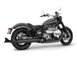 4.5in. Two-Step Slip-On Mufflers - Black with Sharktail Tips. Fits BMW R-18 2021up. 