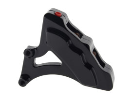 Left Hand Front 6 Piston Caliper - Black. Fits Custom Touring Applications with 18in. Disc. 