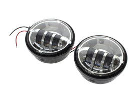 4-1/2in. LED Passing Lamp Inserts - Chrome. 