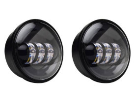 4-1/2in. LED Passing Lamp Inserts - Black. 