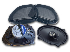 Hogtunes 5in.x7in. Front Speakers. Fits Road Glide 2006-2013. 