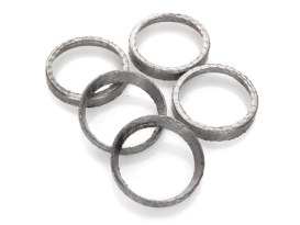Tapered Exhaust Gaskets - Pack of 5. Fits Big Twin 1984up & Sportster 1986-2021. 