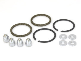 Exhaust Gasket Kit with Race/Screamin Eagle Style Gaskets. Fits Big Twin 1984up & Sportster 1986up. 