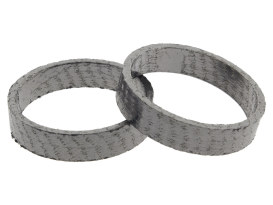 Exhaust X-Over Gasket - Pack of 2. Fits Big Twin 1982-2007 & Sportster 1982-2021. 