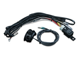 Perch Mount Driving Light Wiring Kit - Black. Fits Most 1996up Models 