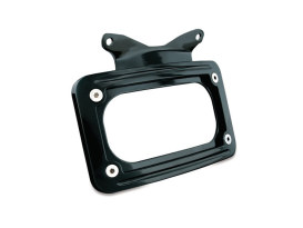 Curved Number Plate Mount - Black. Fits most Touring 2010up. 