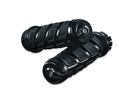 Kinetic Handgrips - Black. Fits H-D 2008up with Throttle-by-Wire. 
