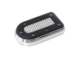 Heavy Industry Brake Pedal Pad - Chrome. Fits FXST 194up, FXDWG 1993up & XG 2015up. 