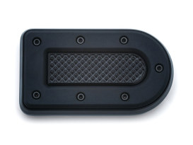 Heavy Industry Brake Pedal Pad - Black. Fits Touring 1983up, FL Softail 1986up  & Dyna Switchback 2012-2016. 