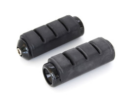 Trident Small Footpegs without Mounts - Black. 