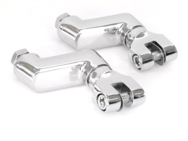 2in. Offset Footpeg Mounts - Chrome. 