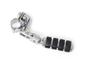 ISO Small Footpegs with Offset & 1-1/4in. Magnum Quick Clamps - Chrome. 