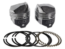 +.020in. Dome Top Pistons with 8.2:1 Compression Ratio. Fits Sportster 1972-1985 with 1000cc Engine. 
