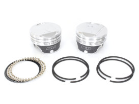 +.010in. Dome Top Pistons with 9.5:1 Compression Ratio. Fits Big Twin 1984-1999. 
