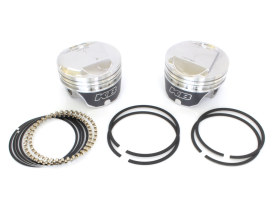 +.010in. Dome Top Pistons with 10.5:1 Compression Ratio. Fits Big Twin 1984-1999. 
