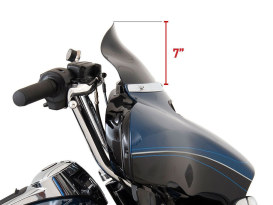 6.5in. Flare Windshield - Tinted. Fits Electra Glide, Tri Glide & Street Glide 2014up. 