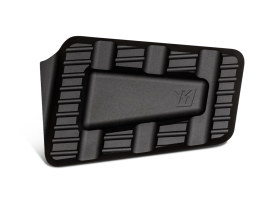Trackboard Brake Pedal Pad - Black. Fits FL Softail 1986up, Touring 1980up & Dyna Switchback 2012-2016. 