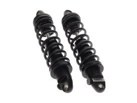 REVO-A Series, 13in. Adjustable Heavy Duty Spring Rate Rear Shock Absorbers - Black. Fits Touring 1999up. 