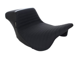 Kickflip Dual Seat with Pleated Gripper Tape. Fits Touring 2008up. 