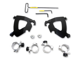 Black Gauntlet Trigger-Lock Mounting Hardware. Fits Sportster Custom 1200C 2011-2021 