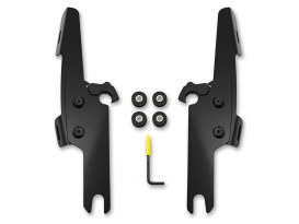 Black Batwing Fairing Trigger-Lock Mounting Hardware. Fits Freewheel Trike 2015up. 