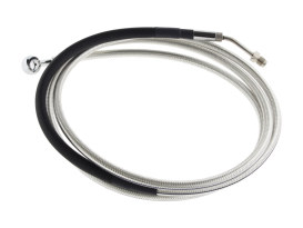 80in. Hydraulic Clutch Line with 10mm x 35 Degree Banjo Sterling Chromite. Fits Touring & Softail 2013-2016 Models fitted with the Original H-D Hydraulic Clutch. 