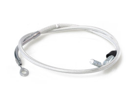 39in. Quick Connect Upper Clutch Cable - Sterling Chromite. Fits Touring 2021up. 