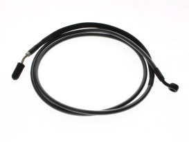 66in. Hydraulic Clutch Line with 10mm x 35 Degree Banjo - Black Pearl. Fits Touring & Softail 2017up Models with the Original H-D Hydraulic Clutch. 