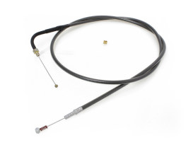 39-1/2in. Idle Cable - Black Pearl. Fits Big Twin 1990-1995. 