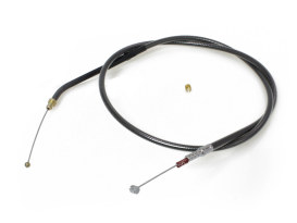 34in. Idle Cable - Black Pearl. Fits Sportster 1996-2006. 