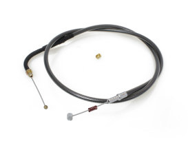 26-1/2in. Idle Cable - Black Pearl. Fits Big Twin 1996-2017. 