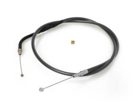 36-1/2in. Idle Cable - Black Pearl. Fits V-Rod 2002up. 