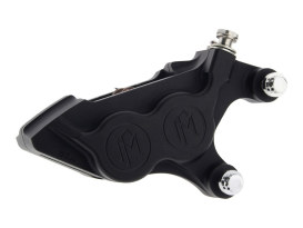Left Hand Front 4 Piston Caliper - Black Ops. Fits Softail 2015up, V-Rod 2006-2017, Touring 2008up & Sportster 2014-2021 